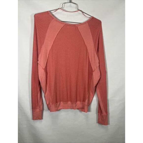 Free People Santa Clara Thermal Tee Women's Size S We The Free Oversized T-Shirt - Picture 4 of 7